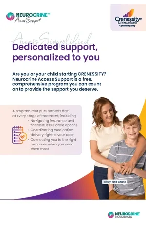 Neurocrine Access Support Brochure cover