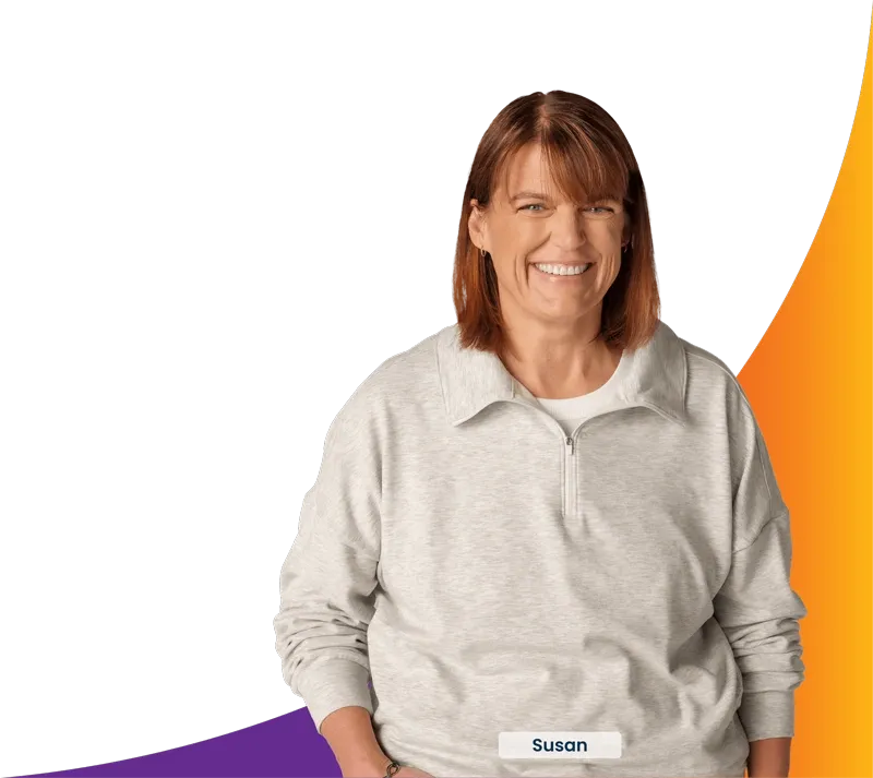 Susan, a person living with CAH