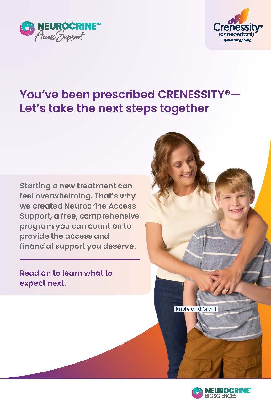 CRENESSITY Patient Access Journey