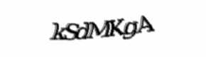 Security check image, please type the characters shown